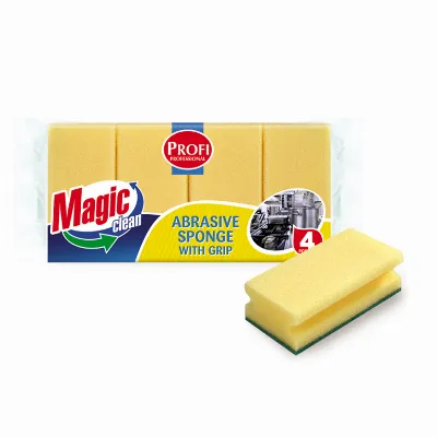 Magic Clean Profi Household Sponge Set, 4 pcs