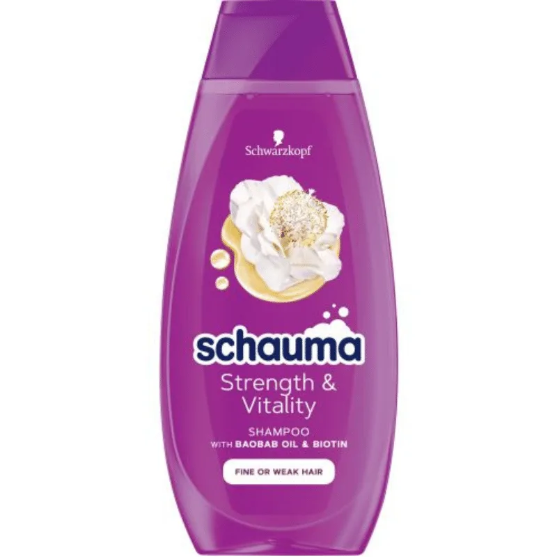 Schauma Strength&Vitality Shampoo – 400ml