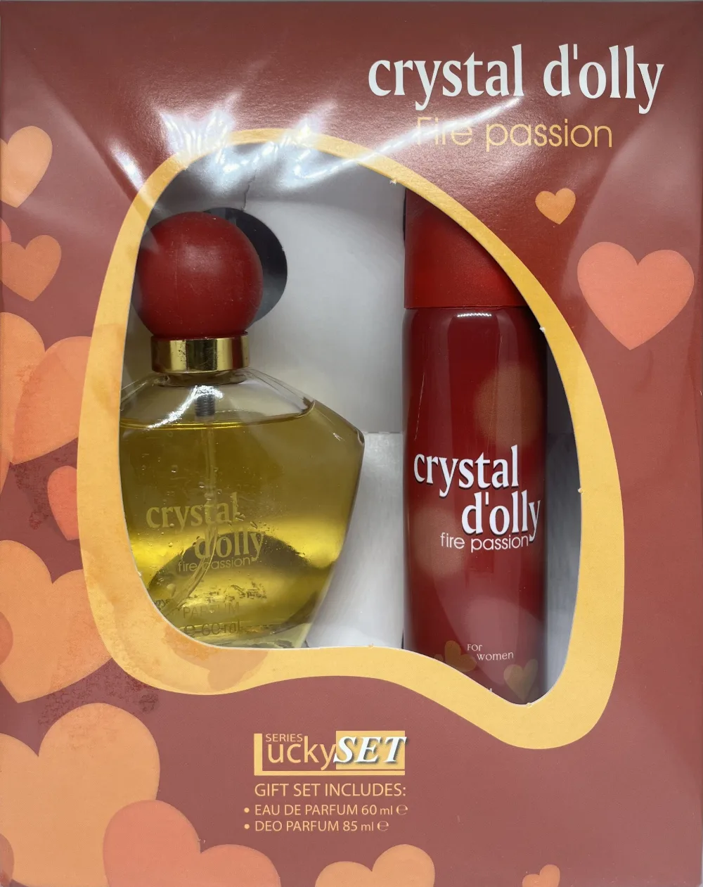 Crystal D`olly Women's Set – EDP 60 ml and Deo Spray 85 ml