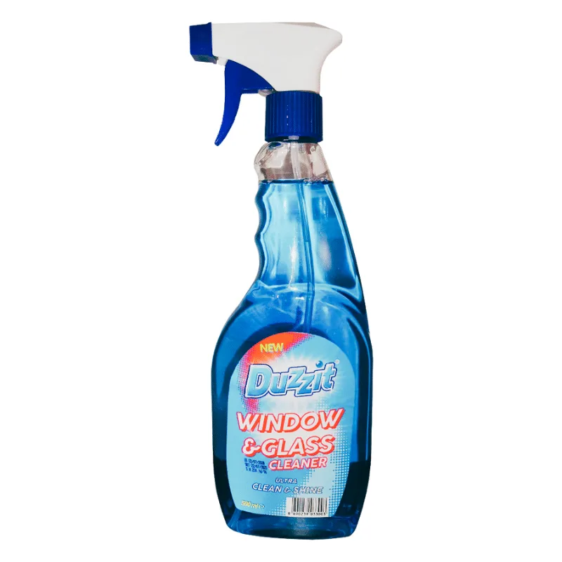 Duzzit Glass Cleaner with Spray Pump – 500ml