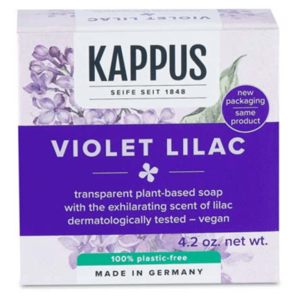 Тоалетен сапун Kappus - Violet Lilac, 125 гр