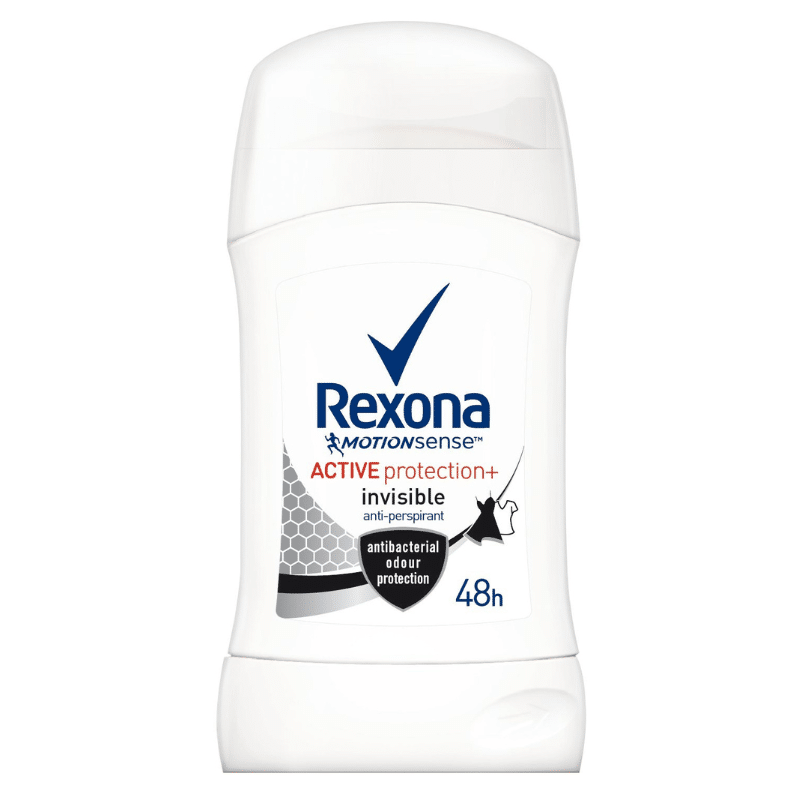Неозаглавен дизайн Rexona део стик - Active protection+invisible, 40 мл