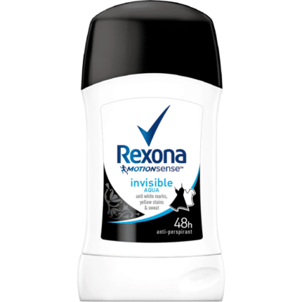 Rexona део стик - Aqua+invisible, 40 мл
