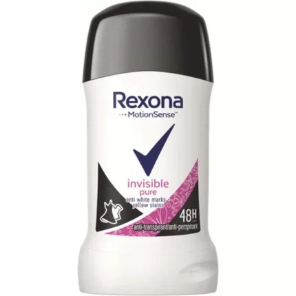 Rexona Deo Stick - Pure+invisible, 40 ml