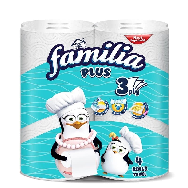 Кухненска ролка FAMILIA 4 бр.