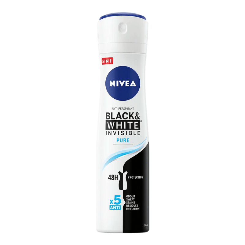 Неозаглавен дизайн (1) Дезодорант Nivea Invisible Black&White Pure