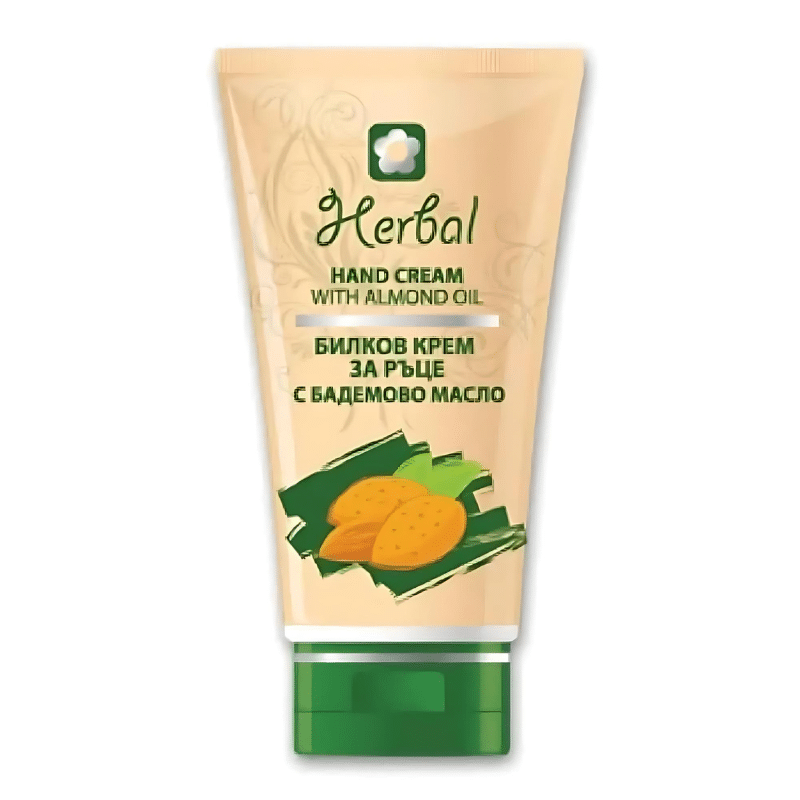 Неозаглавен дизайн (3) Крем за ръце с бадемово масло Хербал/Herbal - 50мл