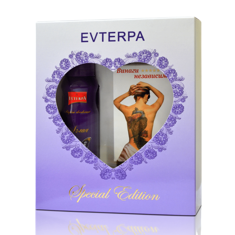 Дамски подаръчен комплект Евтерпа/Evterpa парфюм + дезодорант